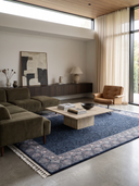 Safir Lacivert Salon Halısı SFR05
