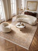 Royal Ceviz ve Bej Salon Halısı RYL04