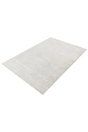 Mono Krem ve Koyu Gri Salon Halısı EW3434