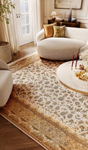Royal Krem ve Bej Salon Halısı RYL033