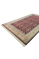 Royal Bordo ve Bej Salon Halısı RYL037