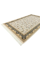 Royal Krem ve Siyah Salon Halısı RYL039