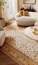 Royal Krem ve Bej Salon Halısı RYL05