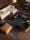 Lucca Koyu Gri Salon Halısı LC103