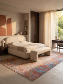 Icon Bej ve Bordo Salon Halısı IC416